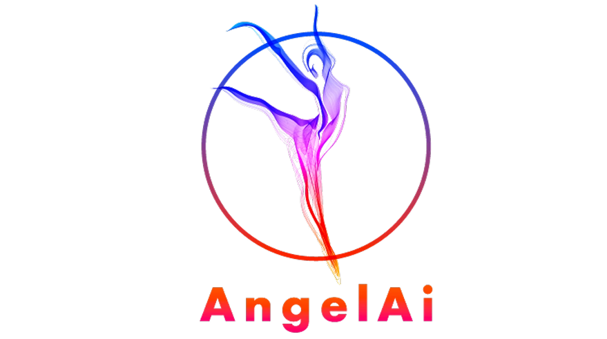 The original AngelAi logo built from 27,658 lines